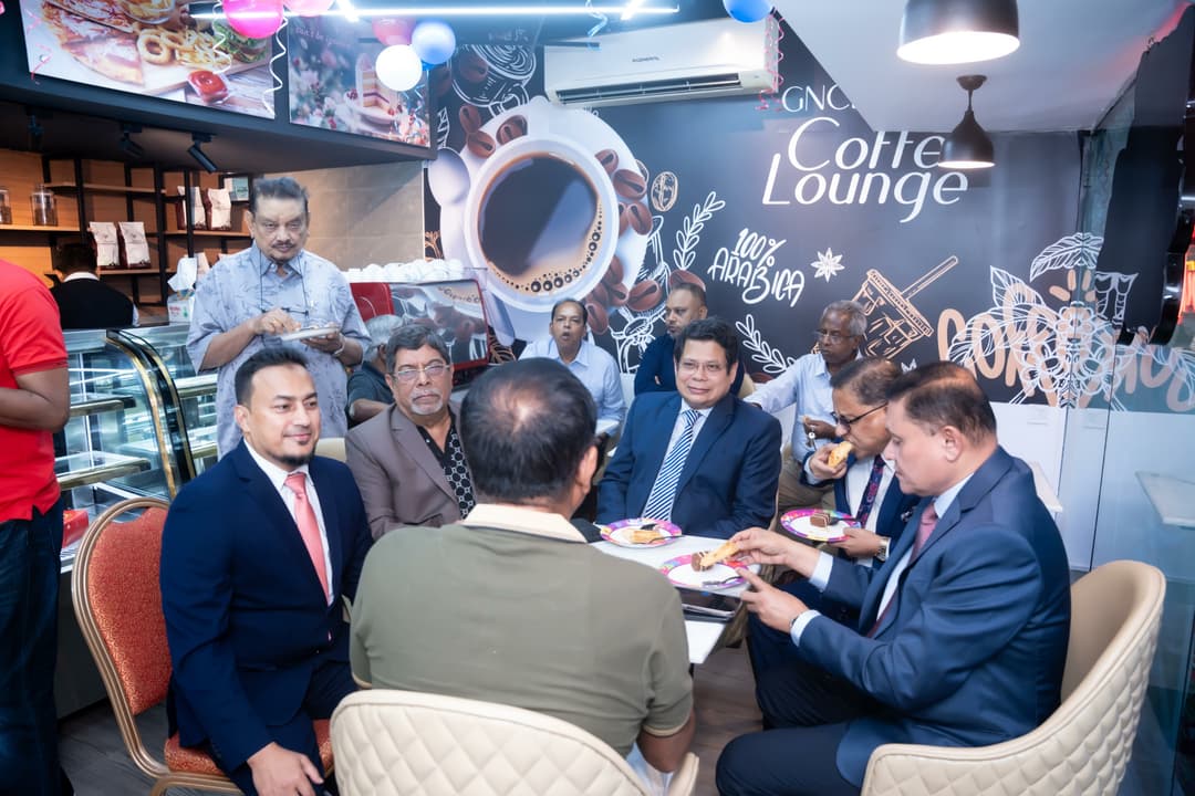 INAUGURATION OF COFFEE LOUNGE